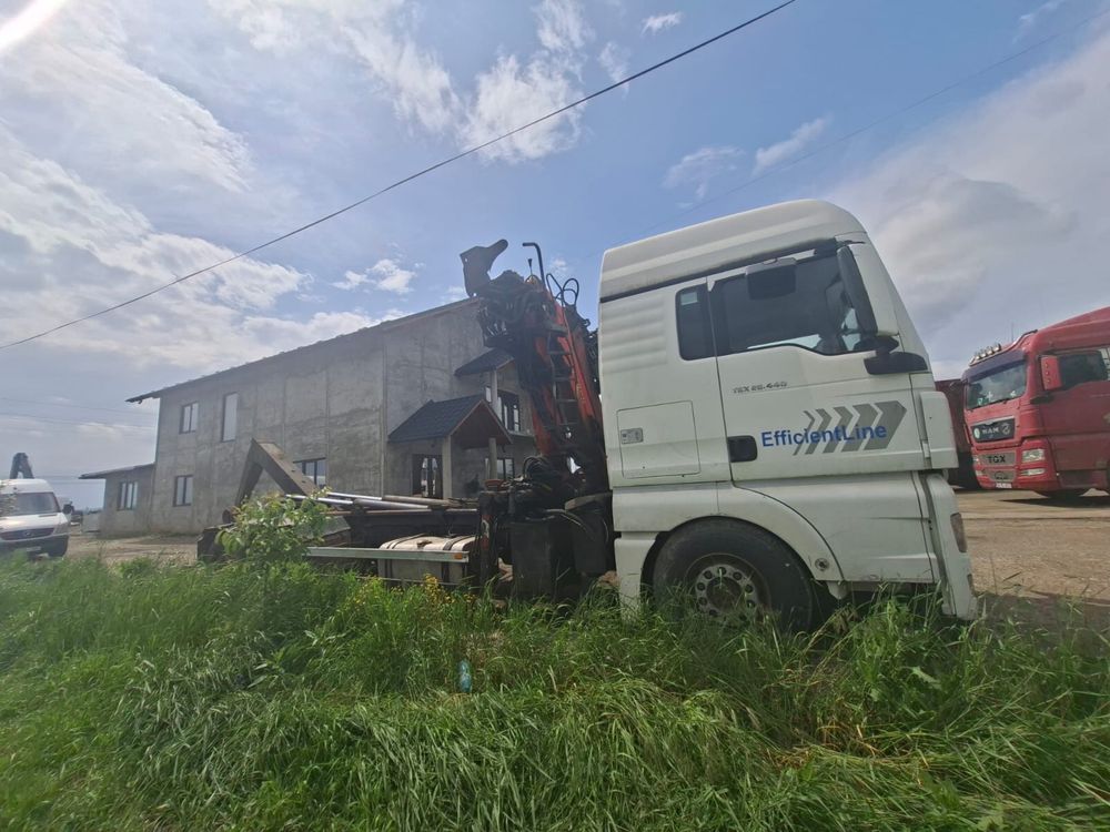Man TGX 26400 cu graifier de fier vechi epsilon