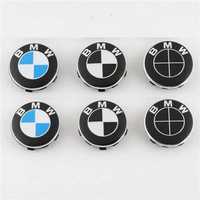 Set 4 Embleme Jante BMW 56mm 60mm 68mm Diferite Culori, Capace Roti