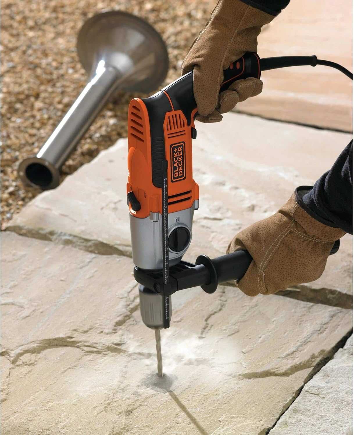 Ударна бормашина Black&Decker KR1102K, 1100W, 2 скорости