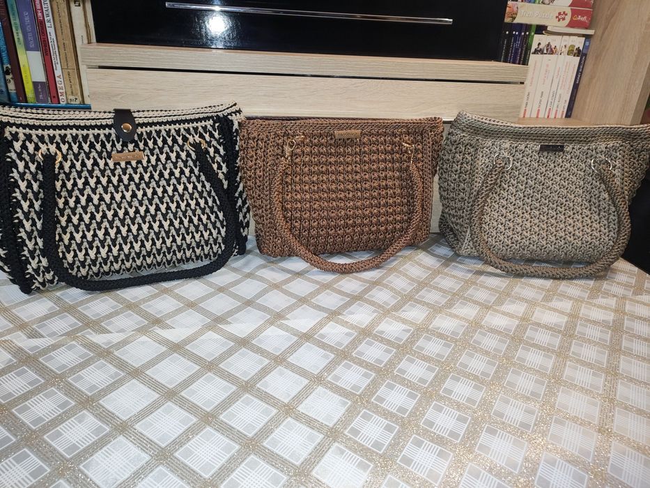 Poșete croșetate handmade