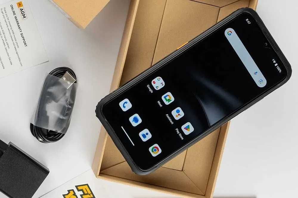 AGM H6 16GB RAM 256GB ROM с IP68/IP69K MIL-STD-810G защита