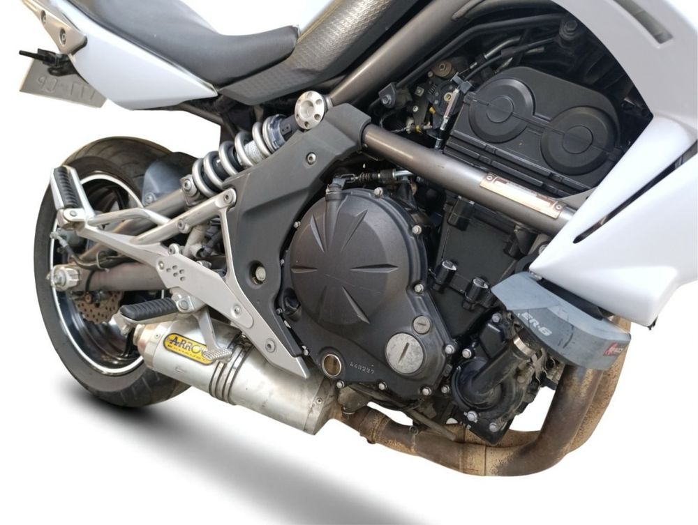 funmoto kawasaki er6 n 2009 ABS permis A2 crashpad
