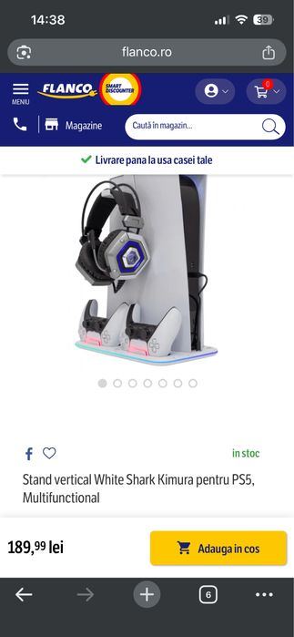 Statie/stand racire multifunctional PS5