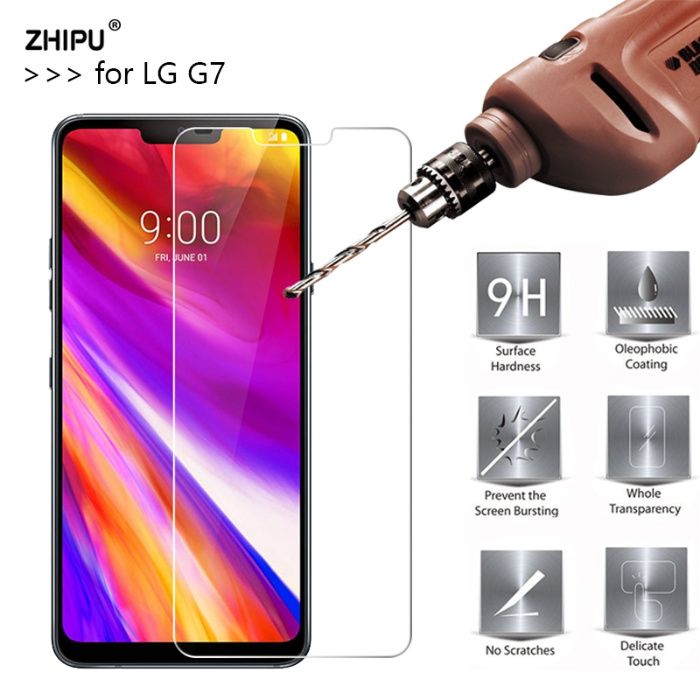 Folie din sticla pt Lg G5 , Q6 , Q7 , K4 2017 , K9, V40, V50 ThinQ