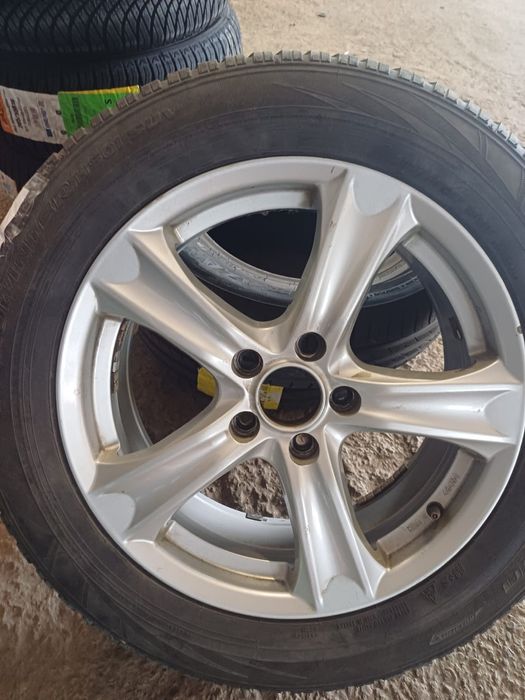 Set jante aluminiu + cauciucuri 215/60R17 100V XL Falken