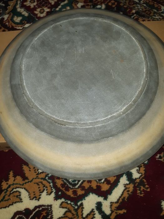 старинная тарелка 18-19 веков !!!сделано из камня в Иране !!!