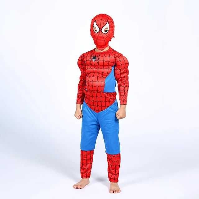 Costum Spirder-Man Costum Copii Masca Muschi