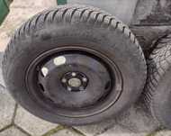 4 броя Гуми с джанти за Голф, Бора GOODYEAR ULTRAGRIP 9 198/65 R15 91T