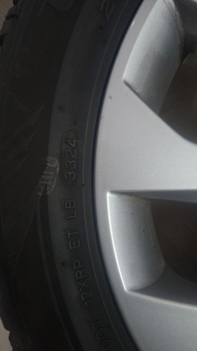 Jante 5x112 R16 cu anvelope iarna noi