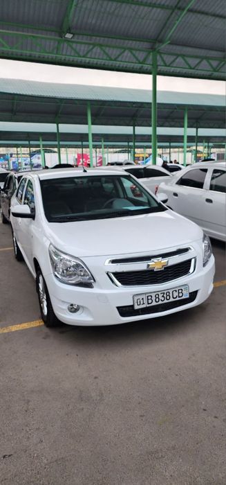 Sotiladi Cobalt LTZ avtomat 2024 yil. 20000 km. Oq.  Kraskasi toza.