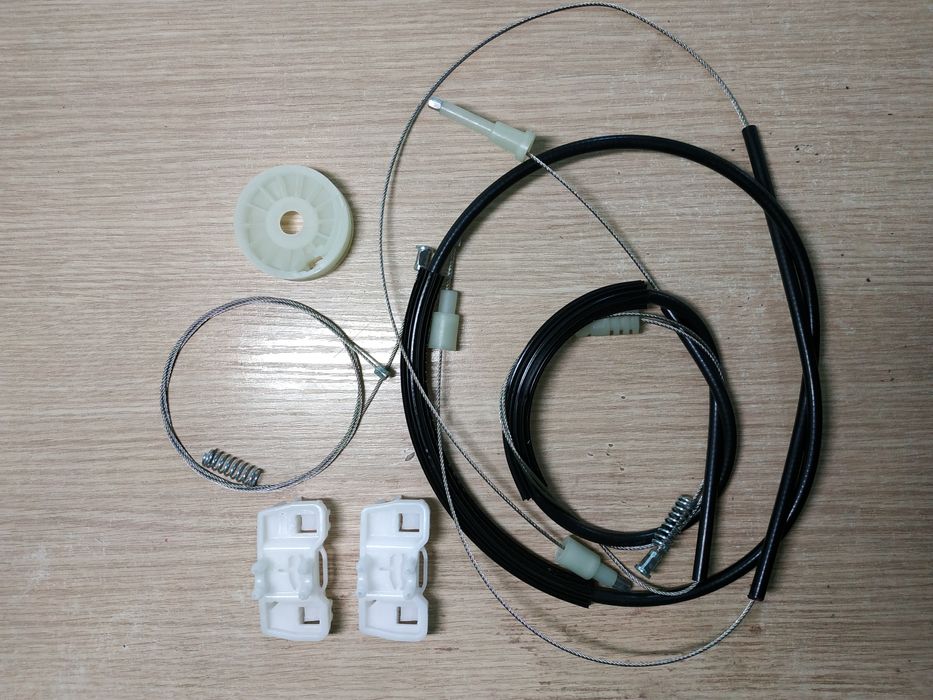 VW Sharan(1995г.-2010г.). Ремкомплект стеклоподъёмника передней двери