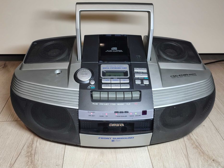 Boombox radio casetofon cd Aiwa csd ed89