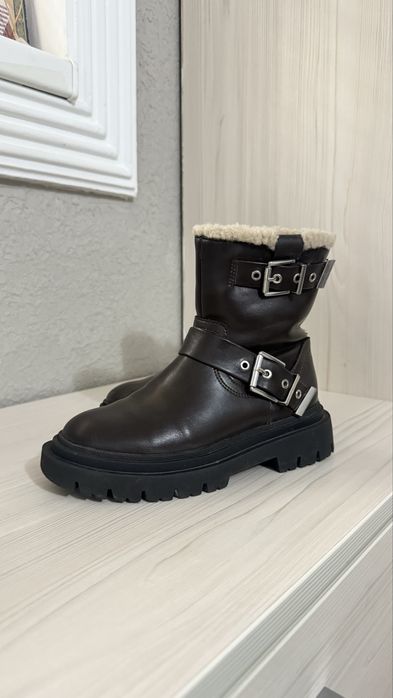 Зимние сапоги для девочки. Фирмы Zara