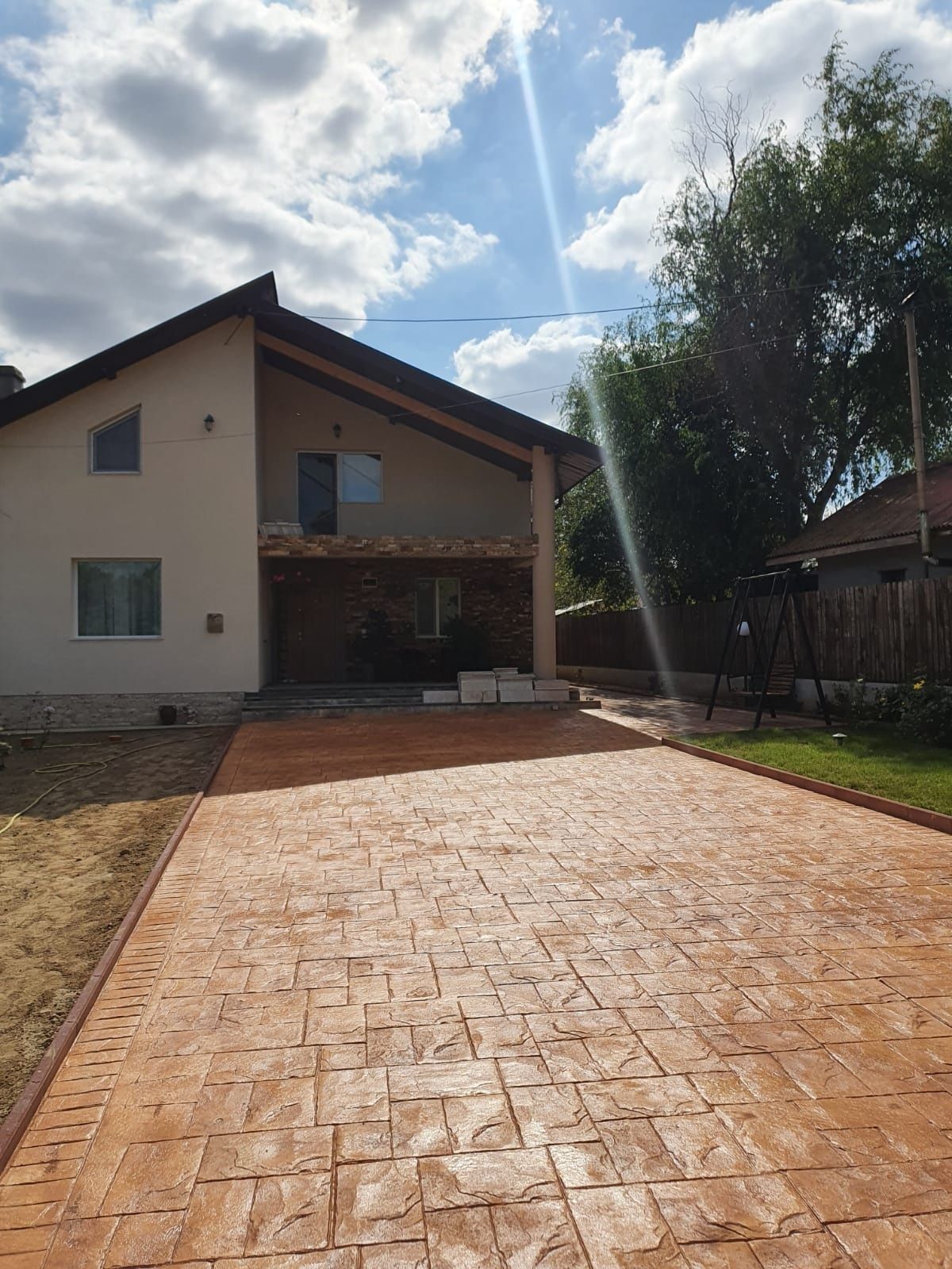 #Beton amprentat #