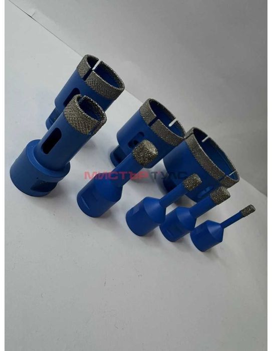 Комплект диамантени боркорони Hegi - 8 части