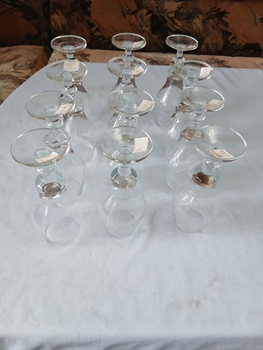 Чаши стъклени нови 12 броя