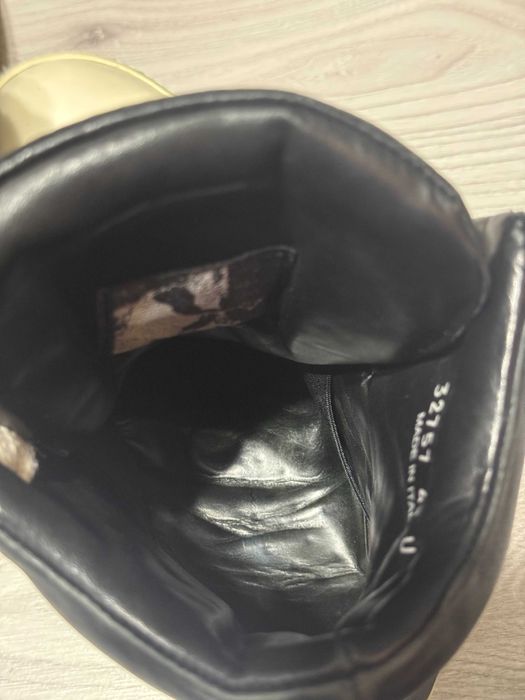 Rick Owens Jumbo Leather Puffer Ramones size 42