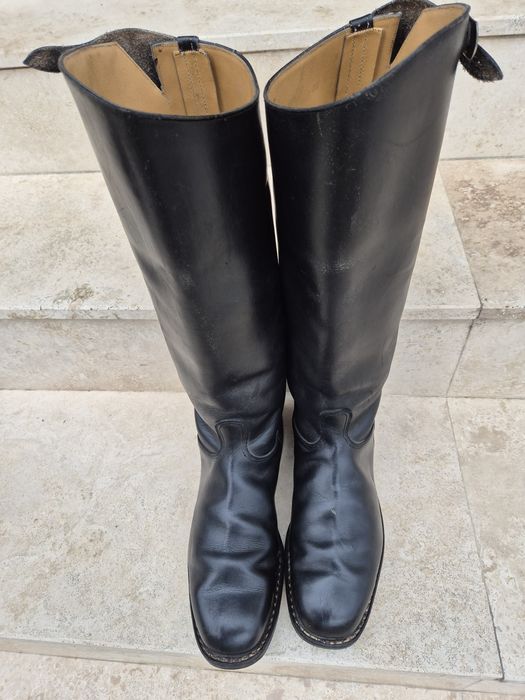 Cizme de piele, nr. 45, bărbați pt. costum popular