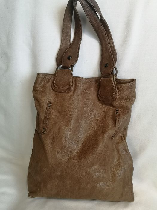 Boss, дамска чанта естествена кожа