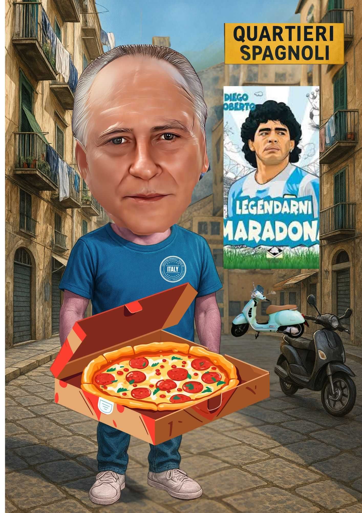 Дигитала карикатура с канава
