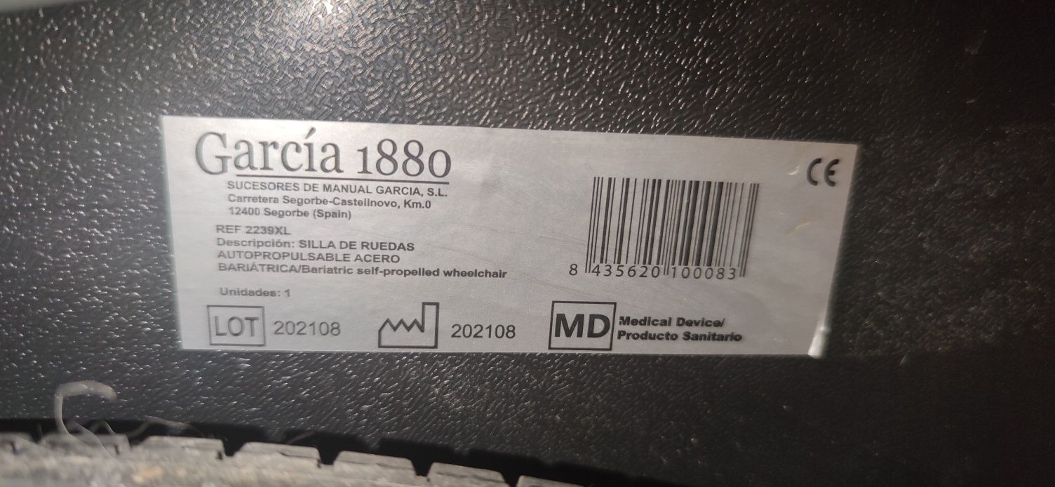Инвалидна количка нова