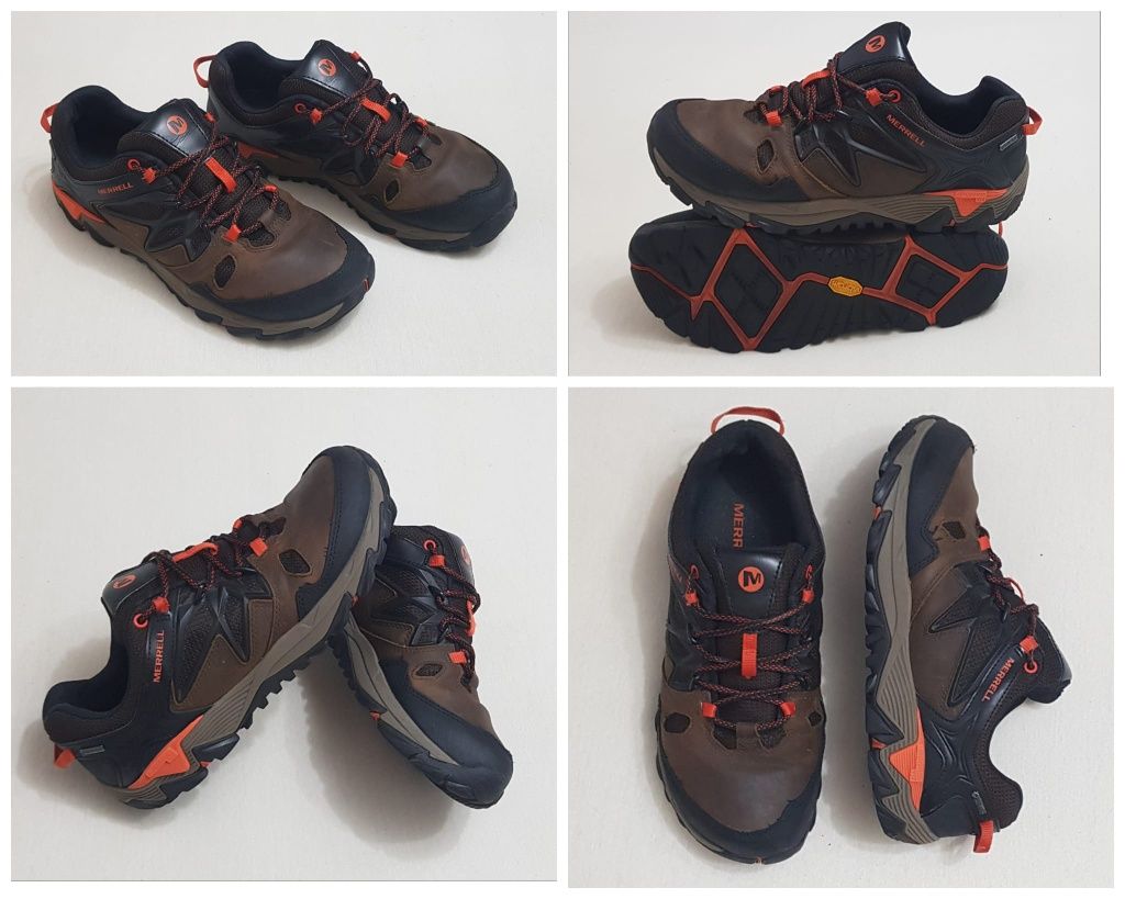 Pantofi drumeție Merrell Clay Performance Gore Tex, Vibram piele Nr 43