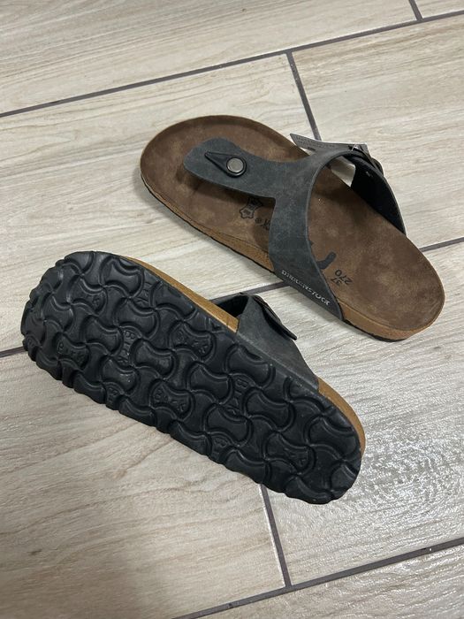 Papuci piele naturala 37