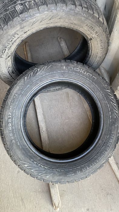 Шины Nokian 225/60/17 2 шины