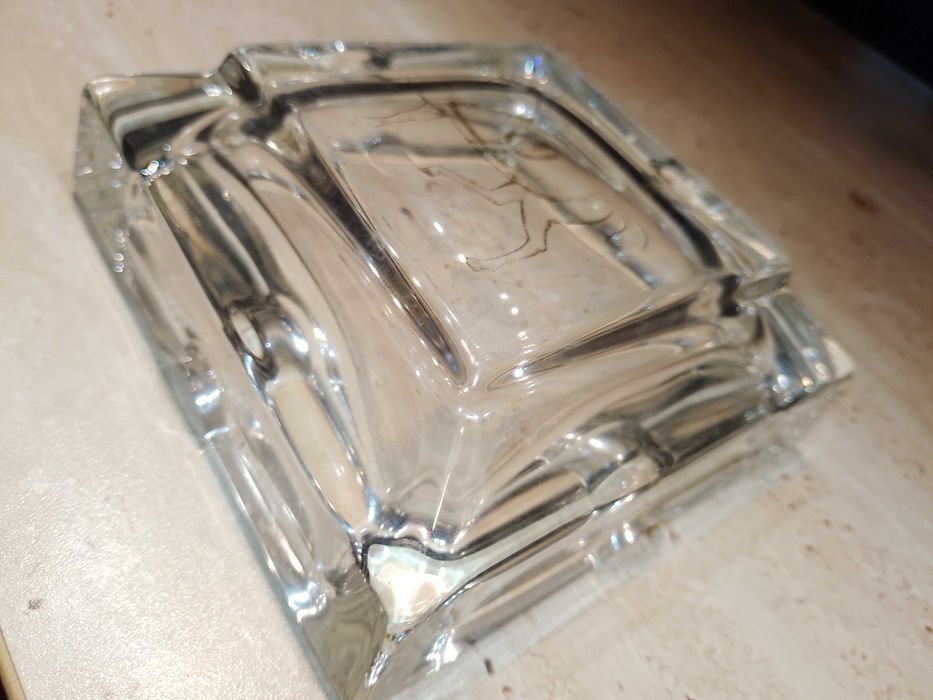 Scrumiera Eleganta din Krystal pt. Trabuc, HERMES