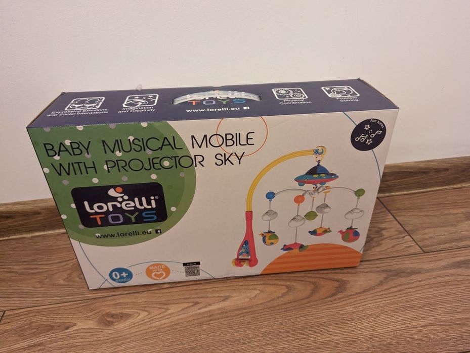 Carusel muzical patut Lorelli - Projector sky