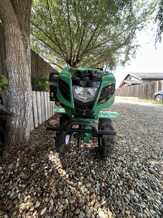 Motocultor Micul fermier+remorca energo basculabilă