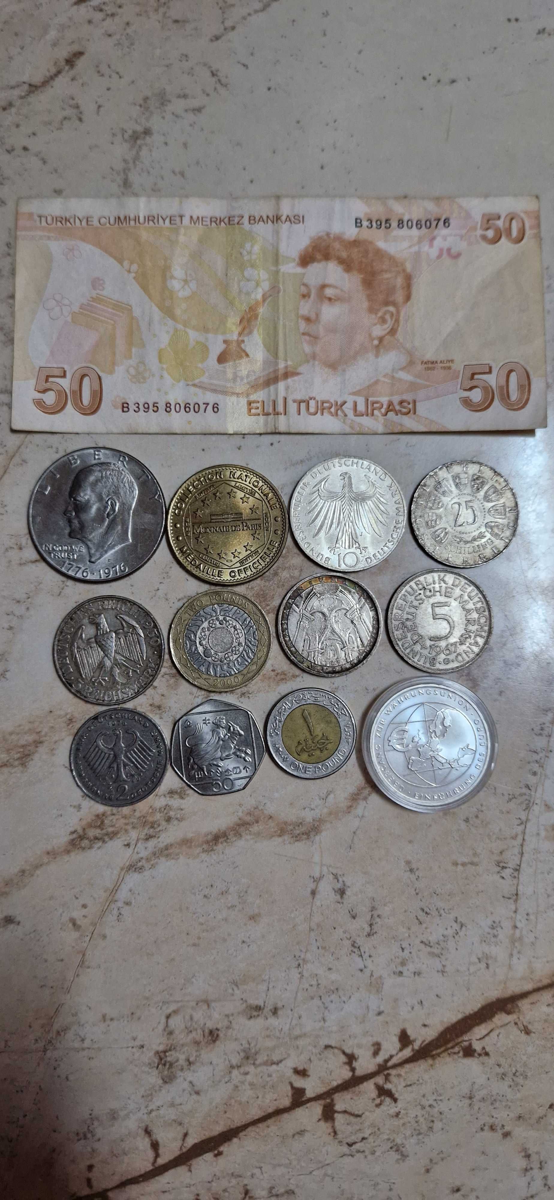Monede vechi diverse