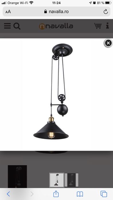 Globo LENIUS 15053 Lampa de sufragerie 1 x E27 max. 60w 2100lm A