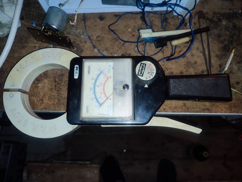 Clampmetru retro ICEMENERG fabricat in Romania