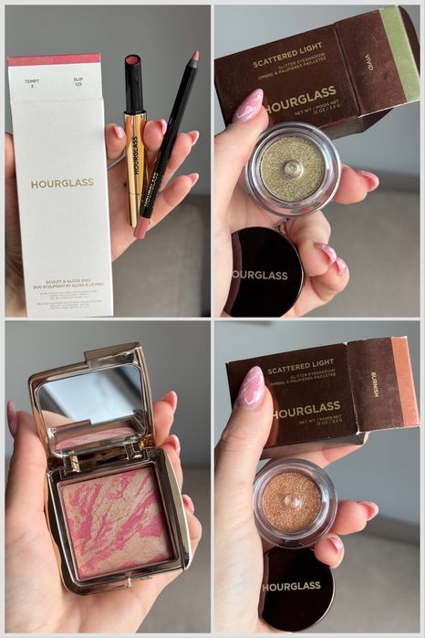 Лукс Hourglass, Gucci, YSL козметика за лице оригинални и НОВИ