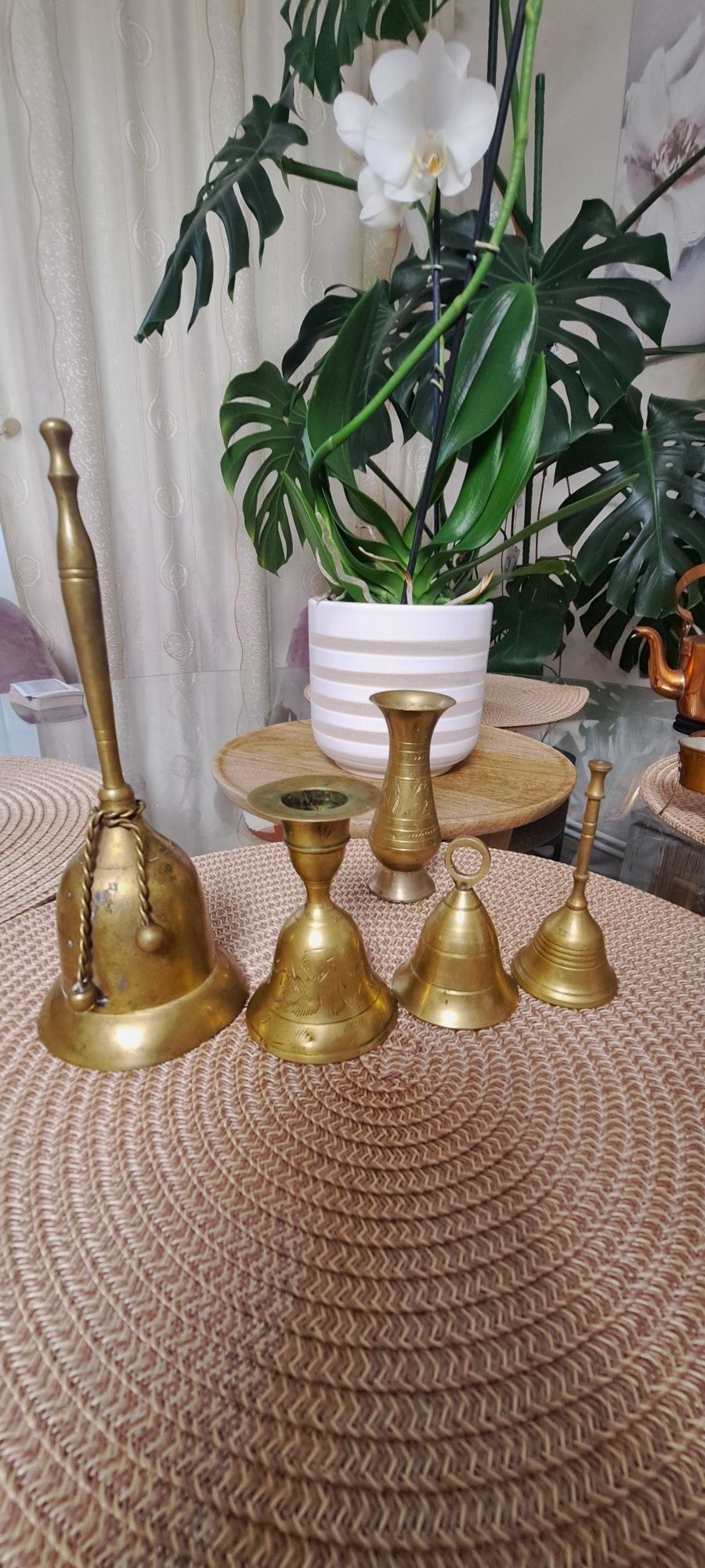 Lot clopoței, 5 obiecte antice bronz