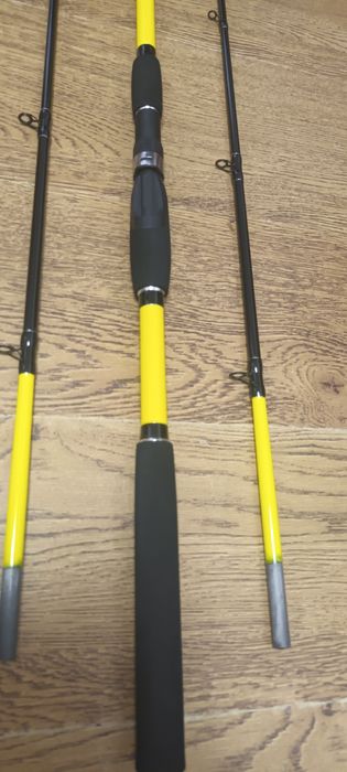 SET 2 Lansete Feeder 3.0m ROBINHANacțiune 100-200gr + 2 Mulinete FL HP