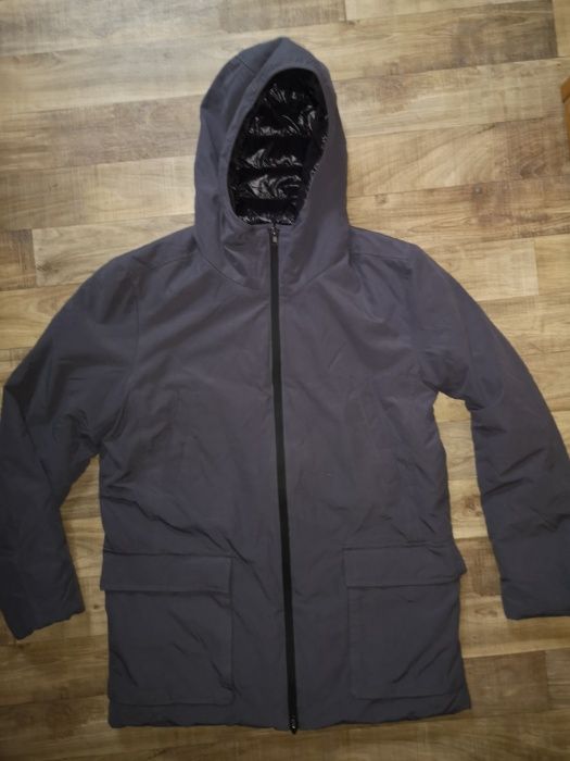 Geaca captusita cu puf gasca United Colors of Benetton NOU L/XL