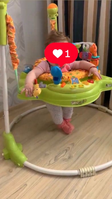 2in 1 Centru de activitati cu Jumper bebelusi