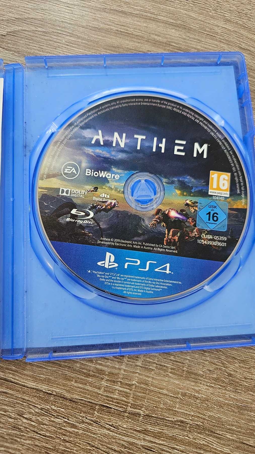 Игра за (PS4) Anthem