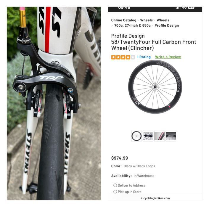 Bicicleta Cursiera STEVENS XENON FULL CARBON full Shimano Ultegra