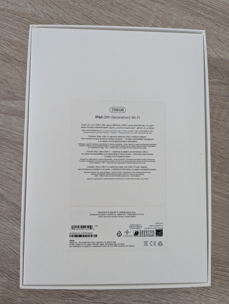 IPad 9th 256gb Space Grey Като Нов