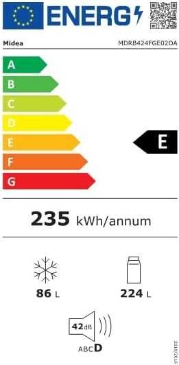 Хладилник Midea MDRB424FGE02OA код 2631