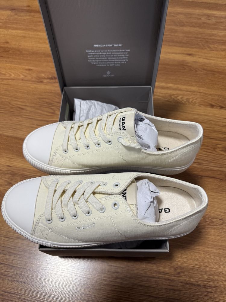 Кецове Gant Jaqco 26638861 Бял 44 номер