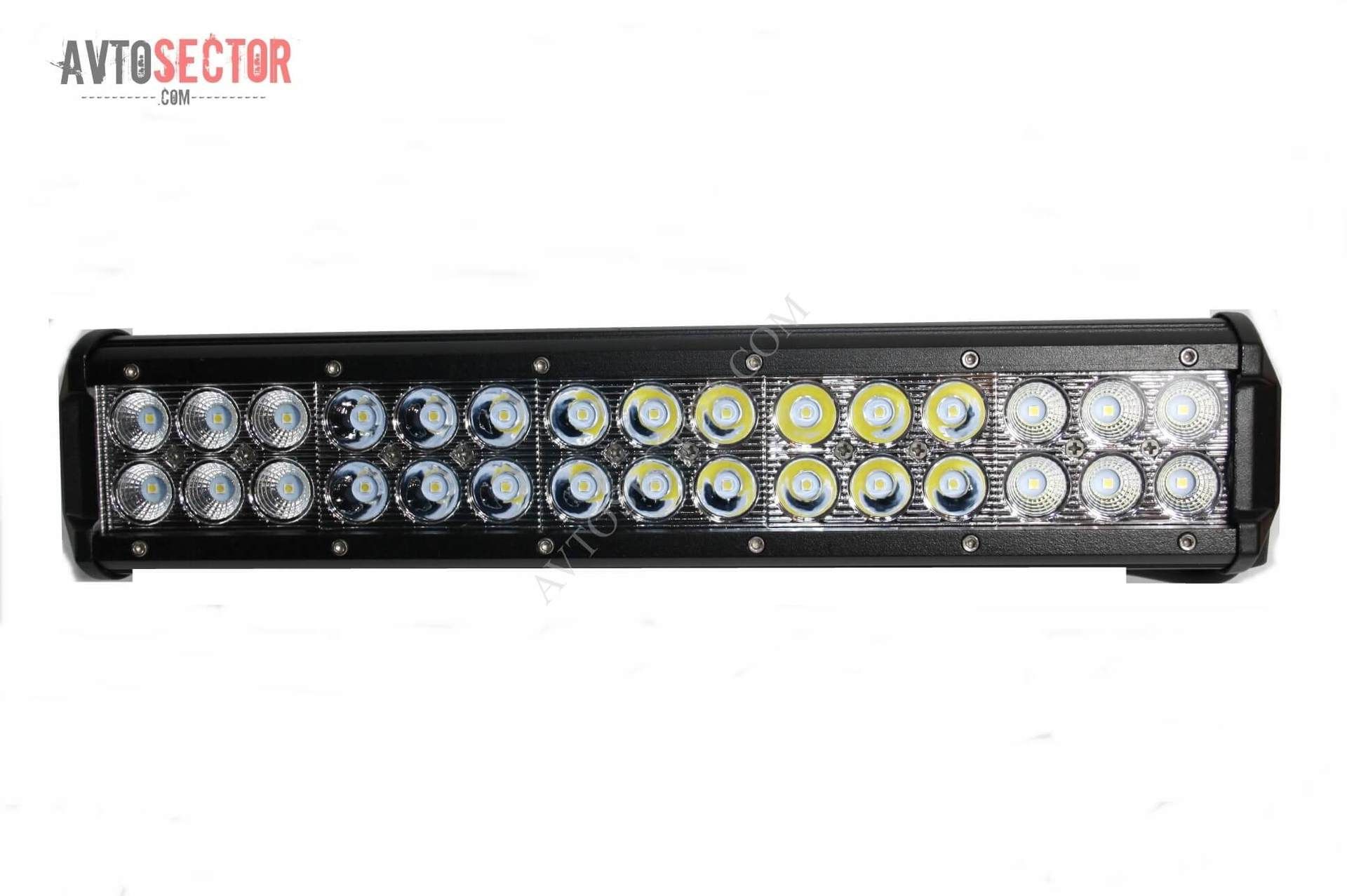 Led bar combo 72w , 24 led диода , 30 см , 12v/24v