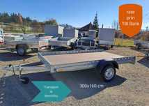 Remorca Repo 300x160x10 cm Platforma, ATV, Uz Apicol