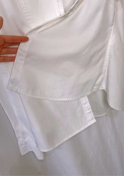 Бяла дамска риза Maddison, размер 34-36