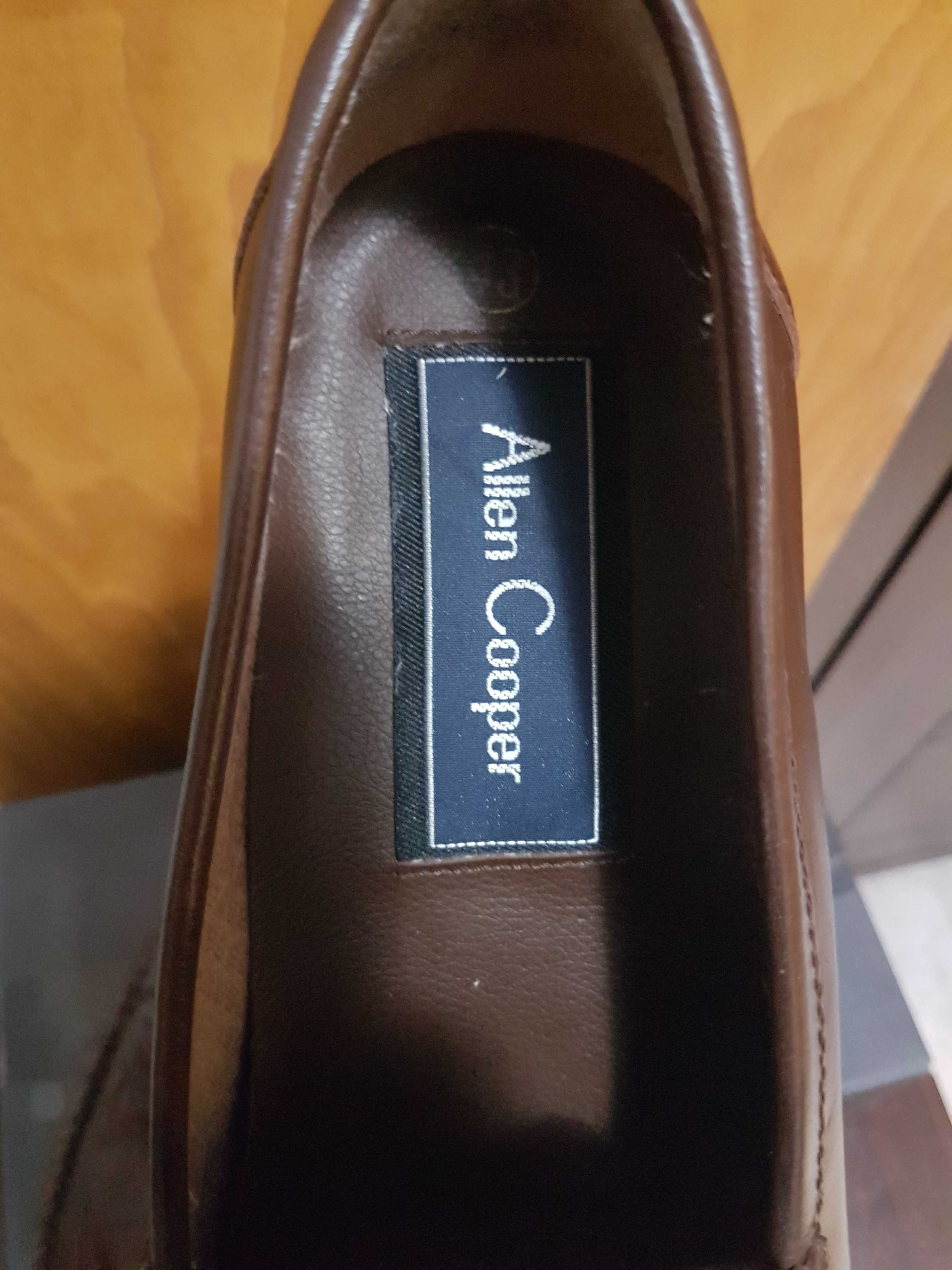 Мъжки обувки. Мокасини.  Allen  Cooper. Made in  India.