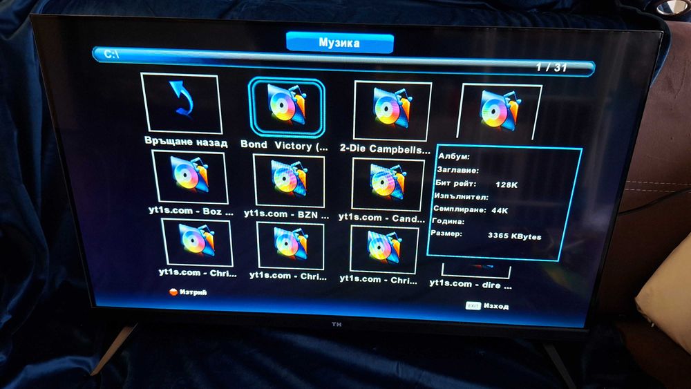 Телевизор JVC - 81см. диагонал