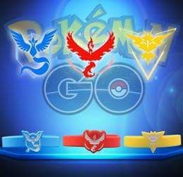 Силиконови Гривни Pokemon GO - Team Valor,Mystic,Instinct